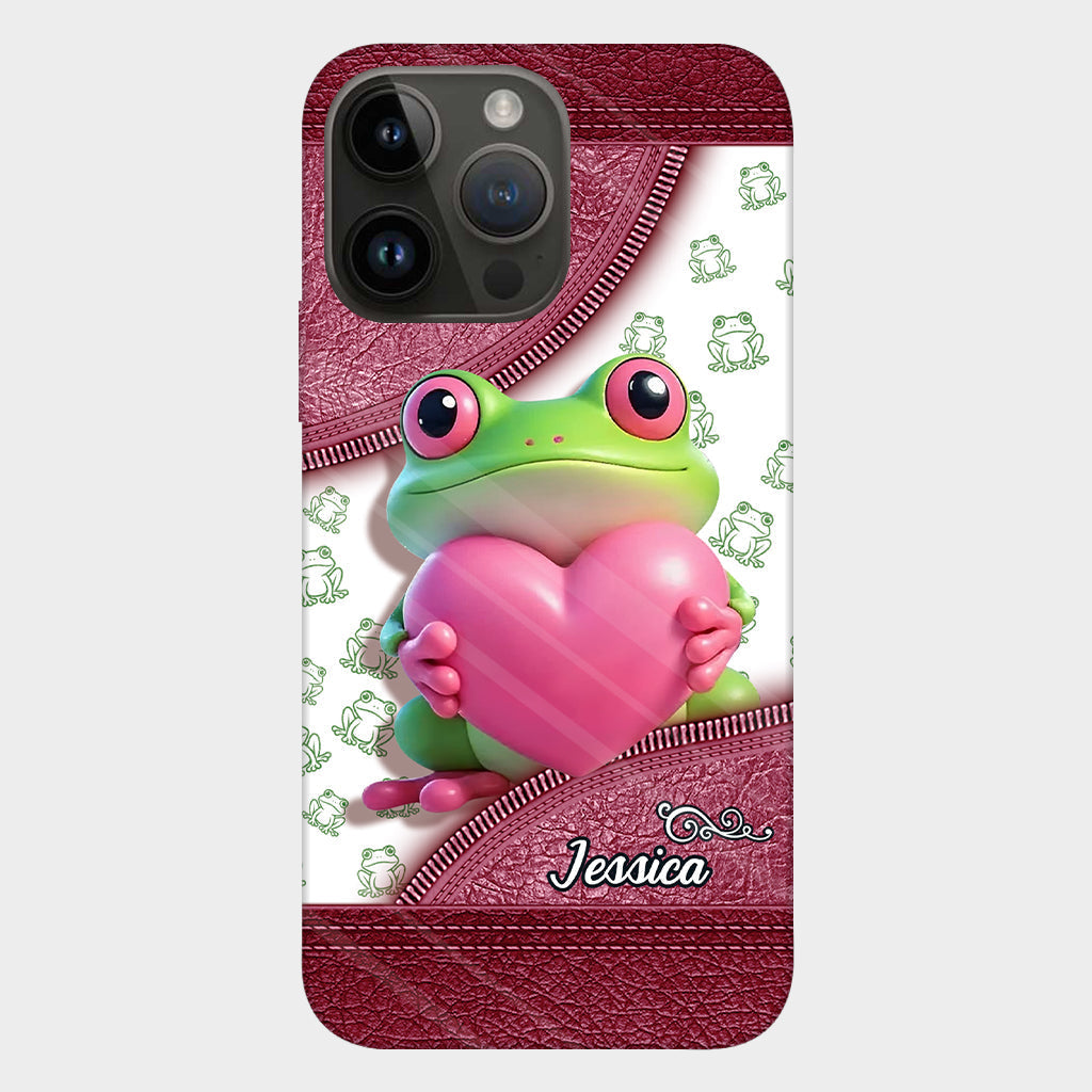 Love Frog - Personalized Frog Full Print Phone Case