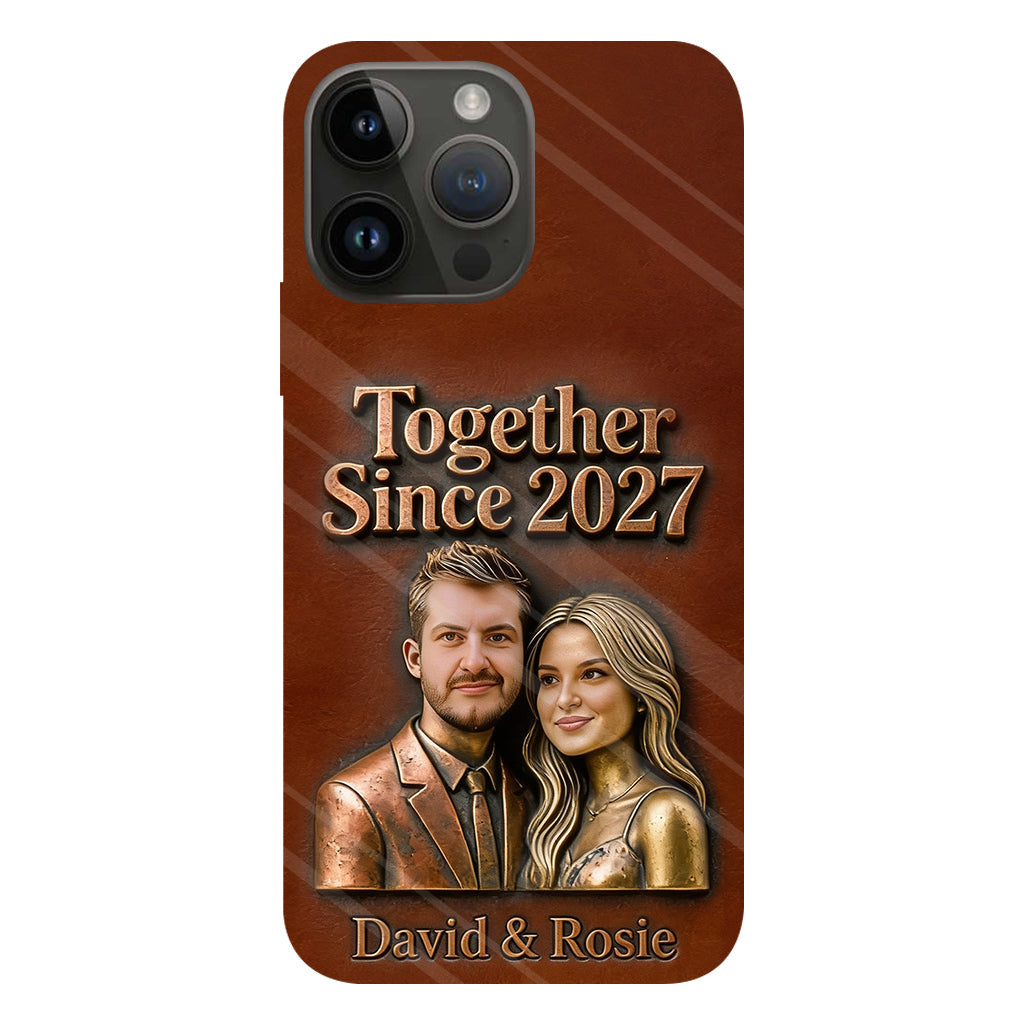 Together Since Custom Any Photo - Personalized Couple Full Print Phone Case