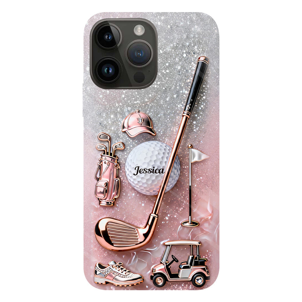 Love Golf - Personalized Golf Full Print Phone Case
