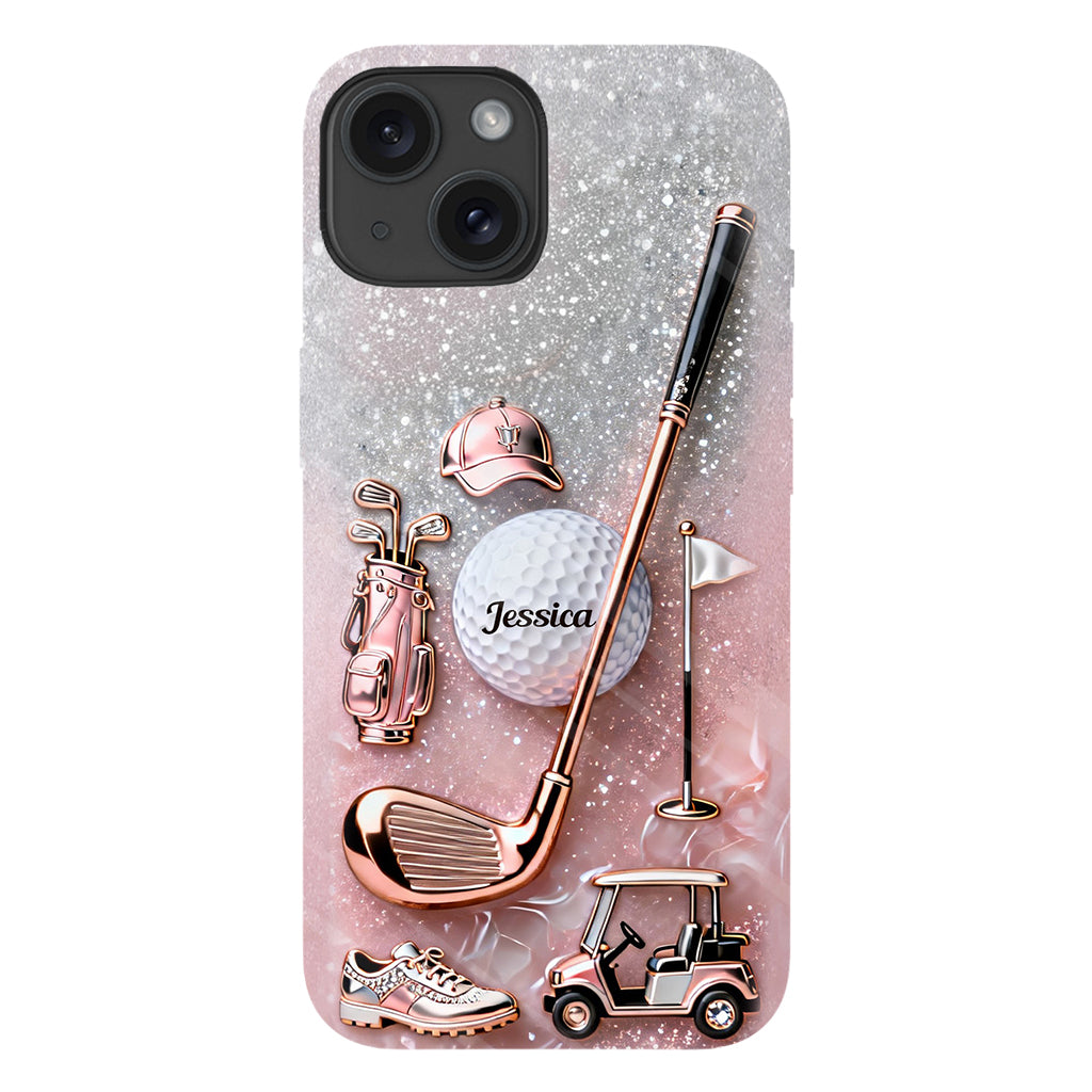 Love Golf - Personalized Golf Full Print Phone Case