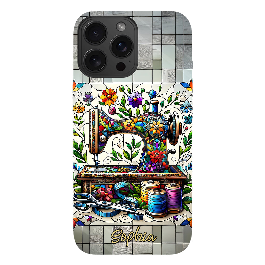Love Sewing - Personalized Sewing Full Print Phone Case