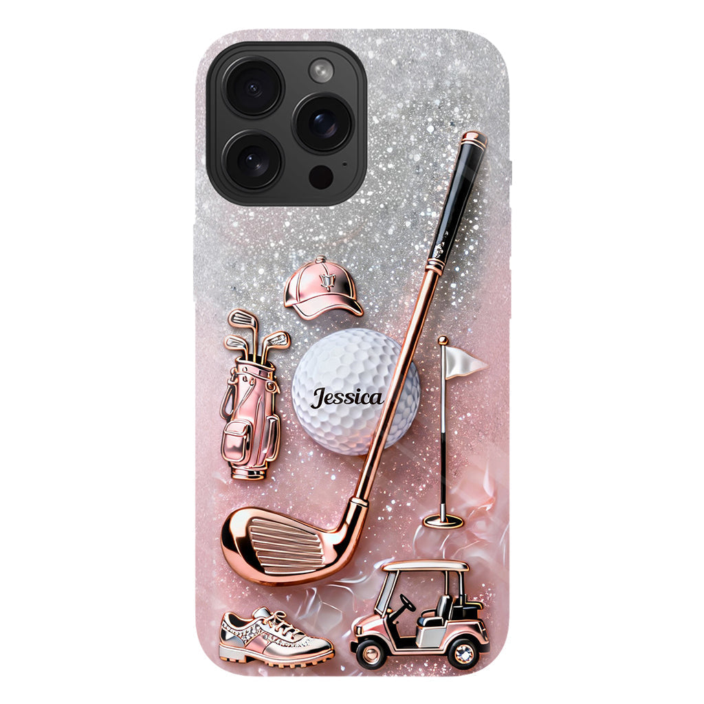 Love Golf - Personalized Golf Full Print Phone Case