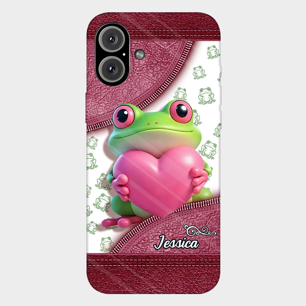 Love Frog - Personalized Frog Full Print Phone Case