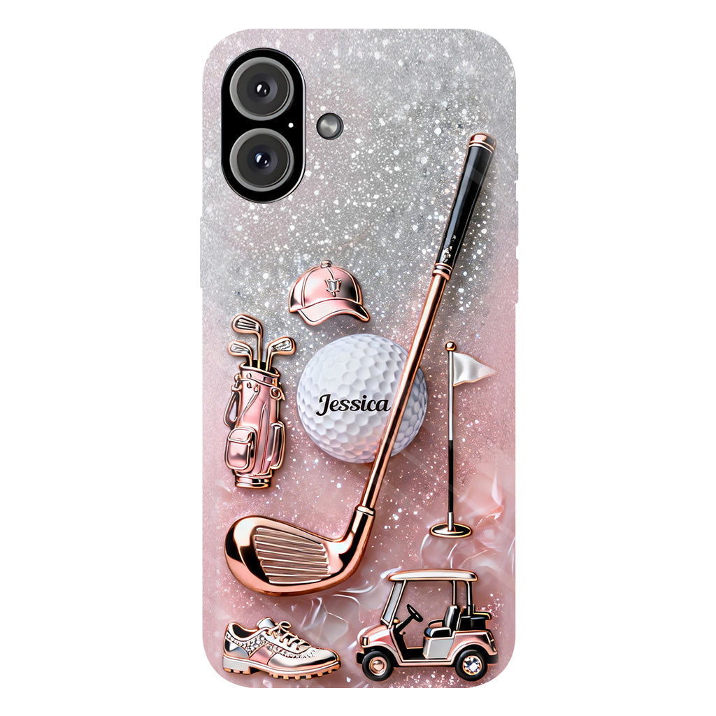 Love Golf - Personalized Golf Full Print Phone Case