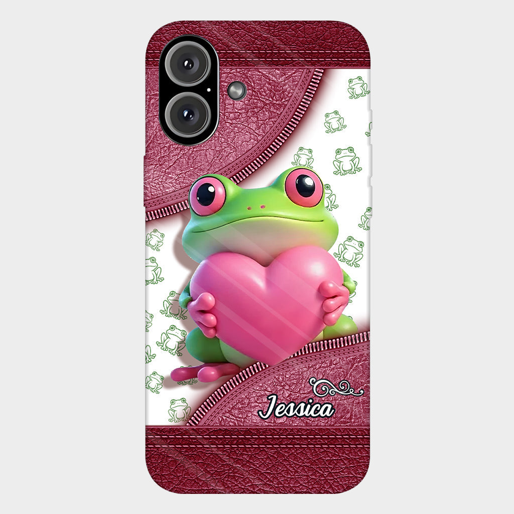 Love Frog - Personalized Frog Full Print Phone Case