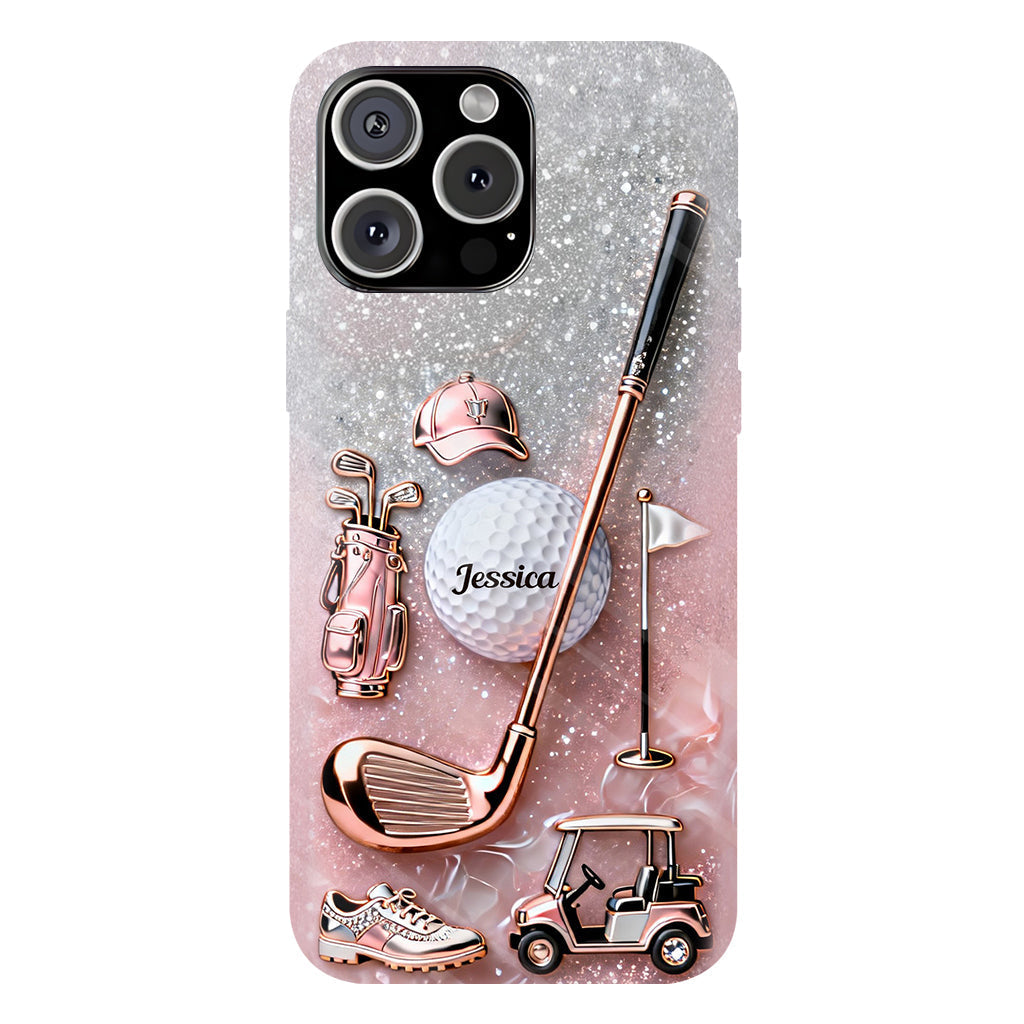 Love Golf - Personalized Golf Full Print Phone Case