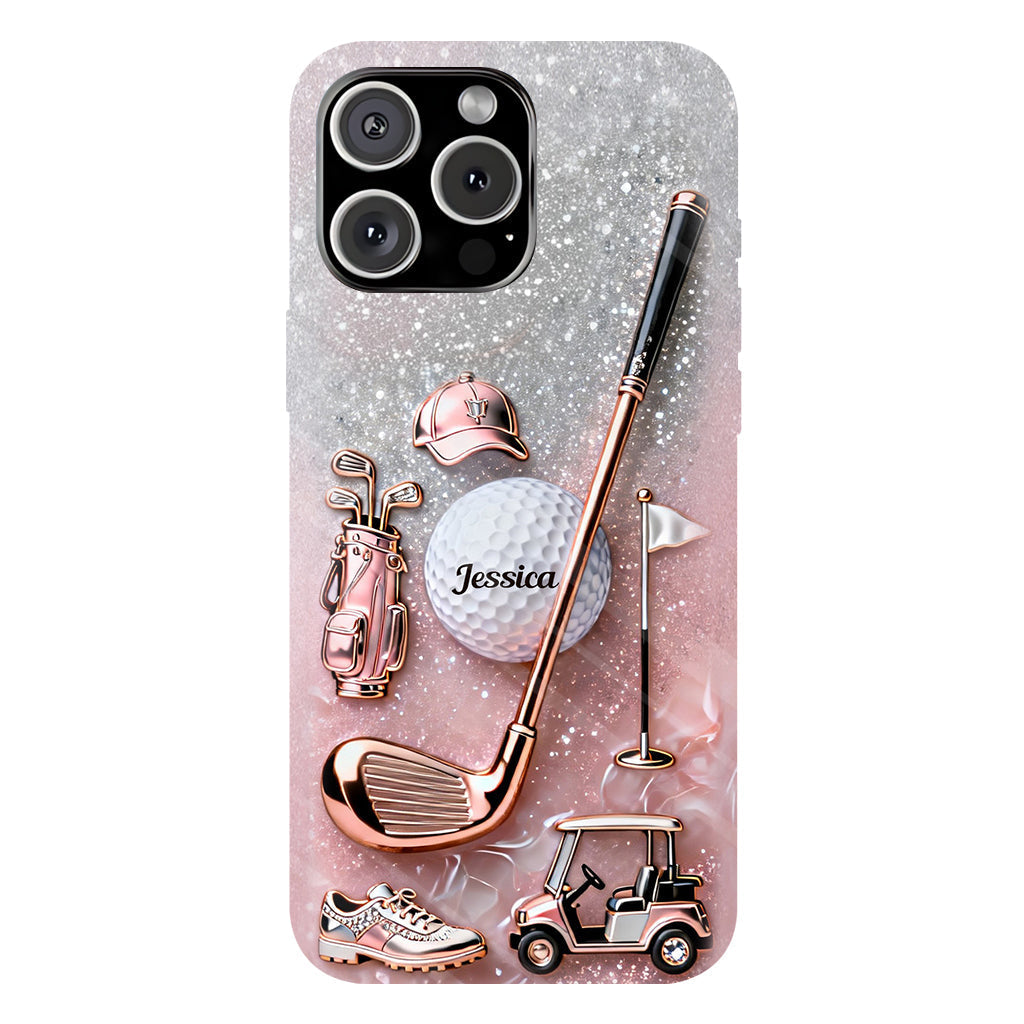 Love Golf - Personalized Golf Full Print Phone Case