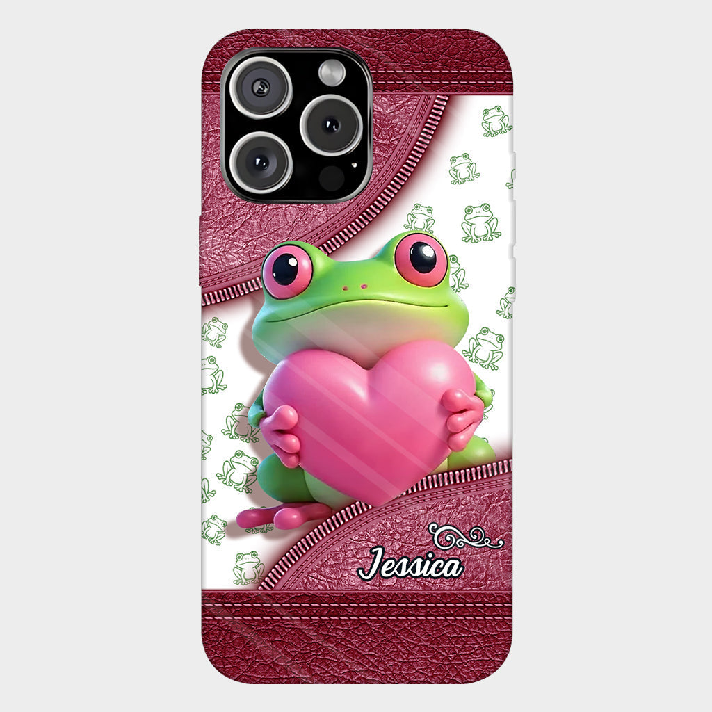 Love Frog - Personalized Frog Full Print Phone Case