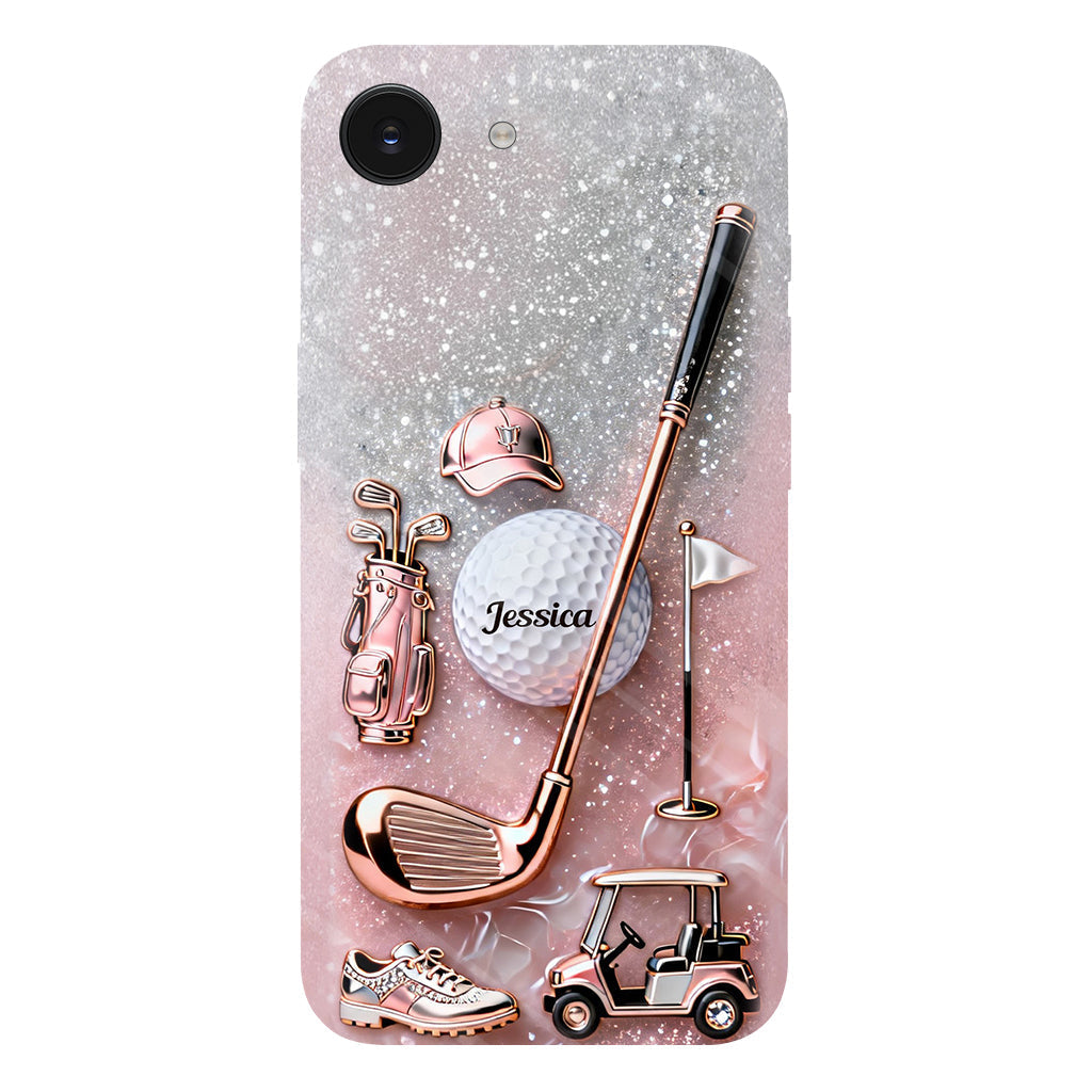 Love Golf - Personalized Golf Full Print Phone Case