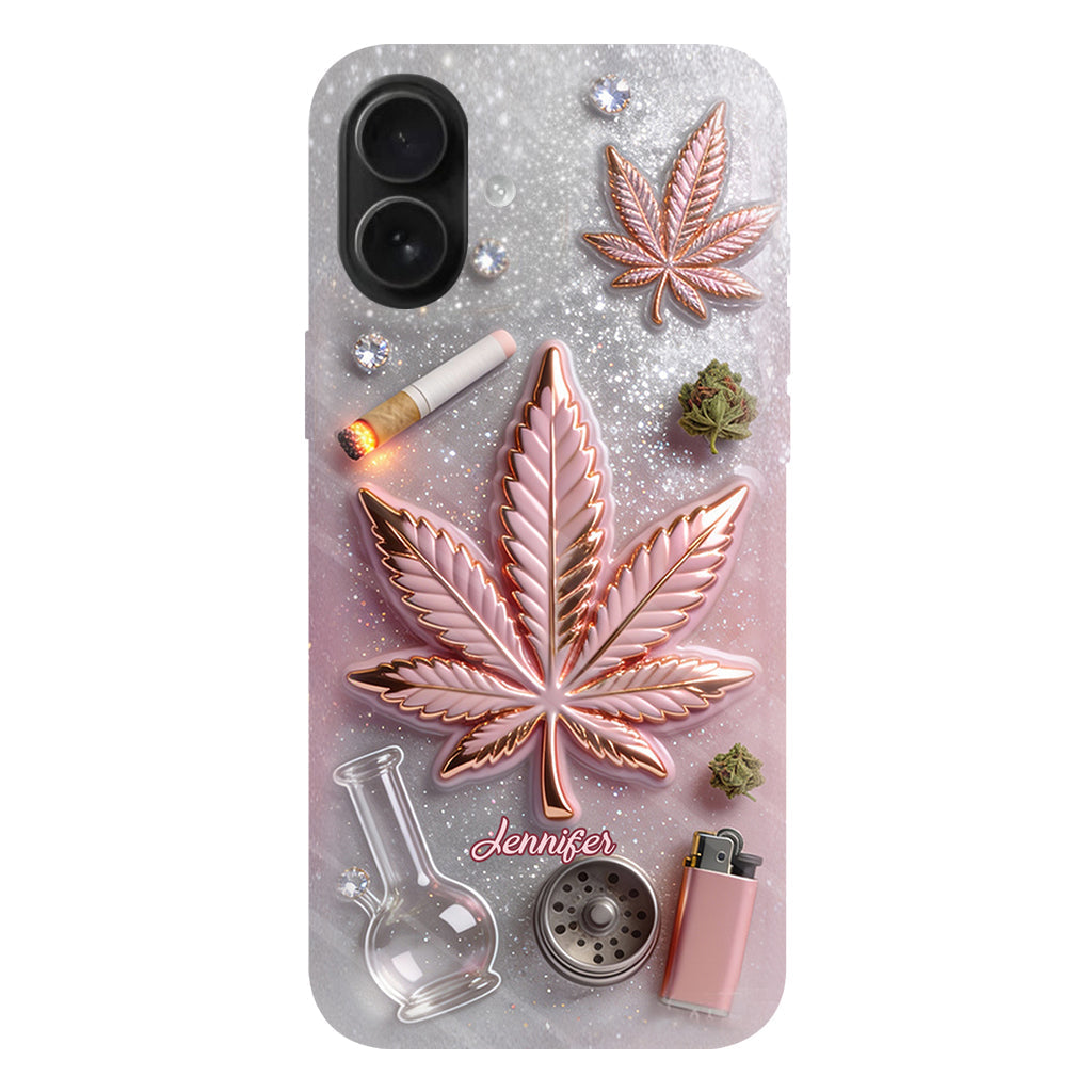 Magic Leaf - Personalized Weed Full Print Phone Case