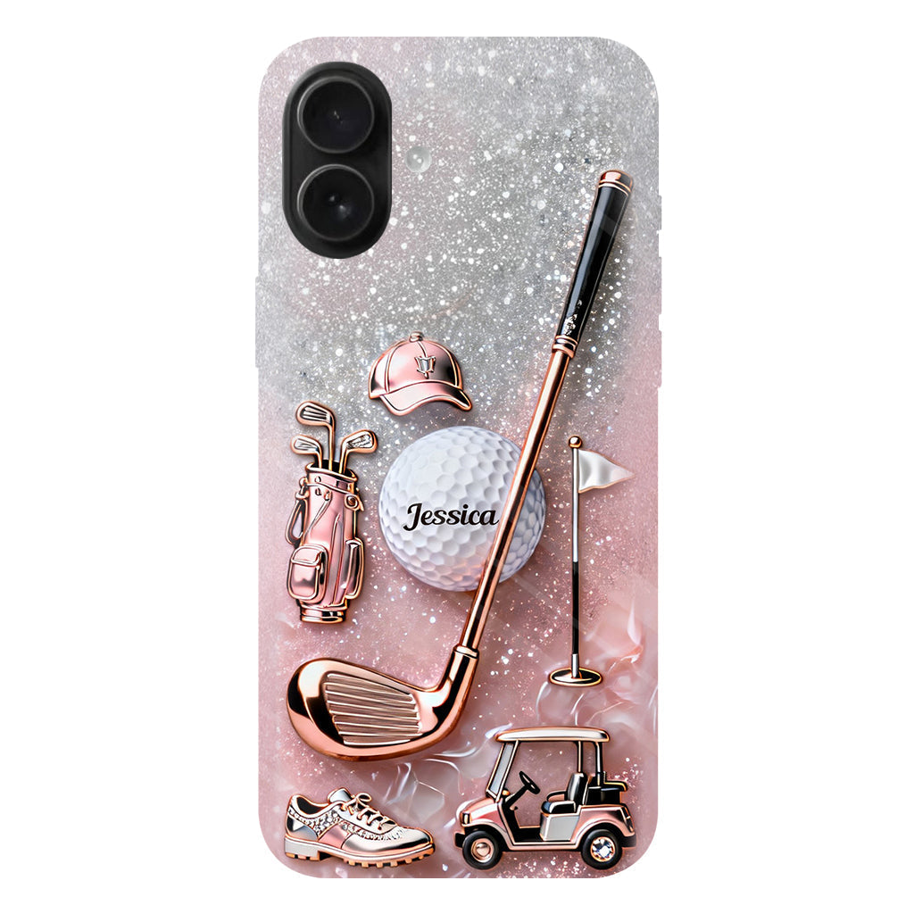 Love Golf - Personalized Golf Full Print Phone Case