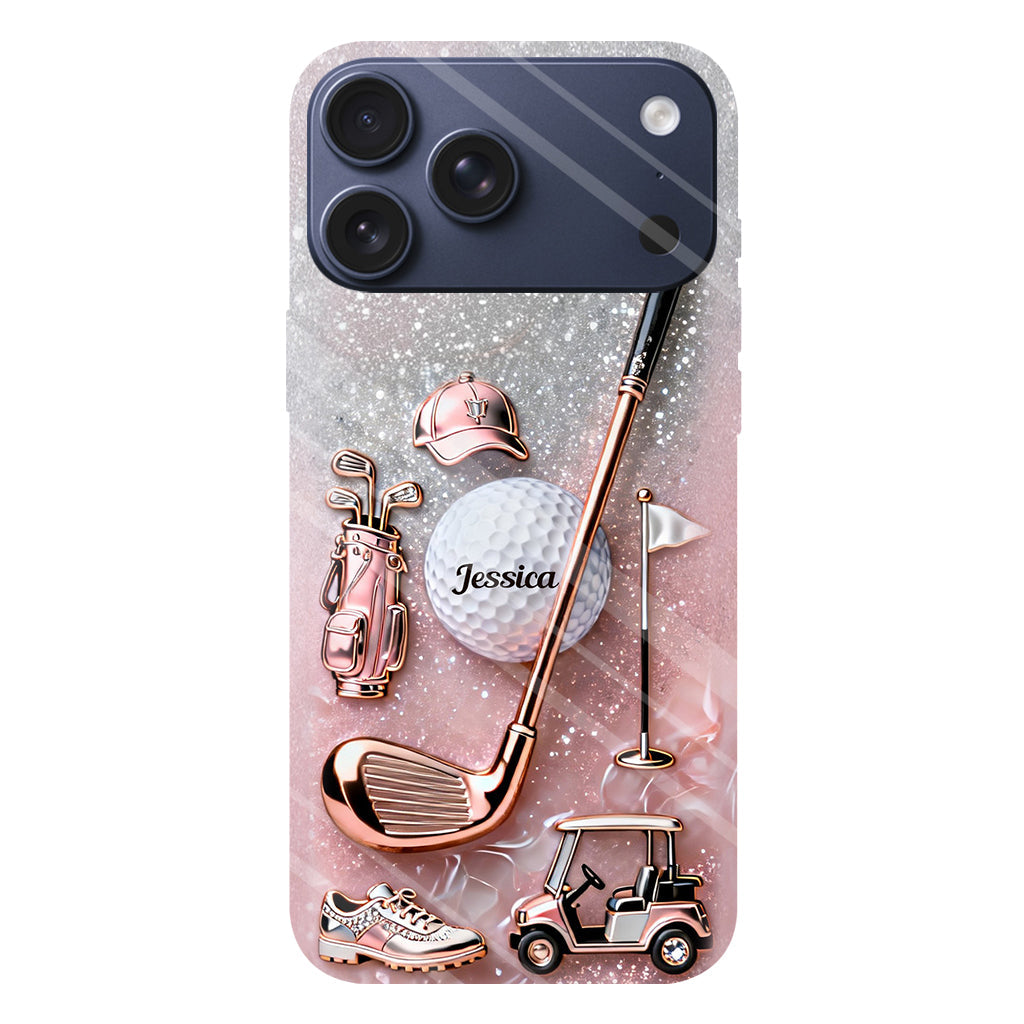 Love Golf - Personalized Golf Full Print Phone Case